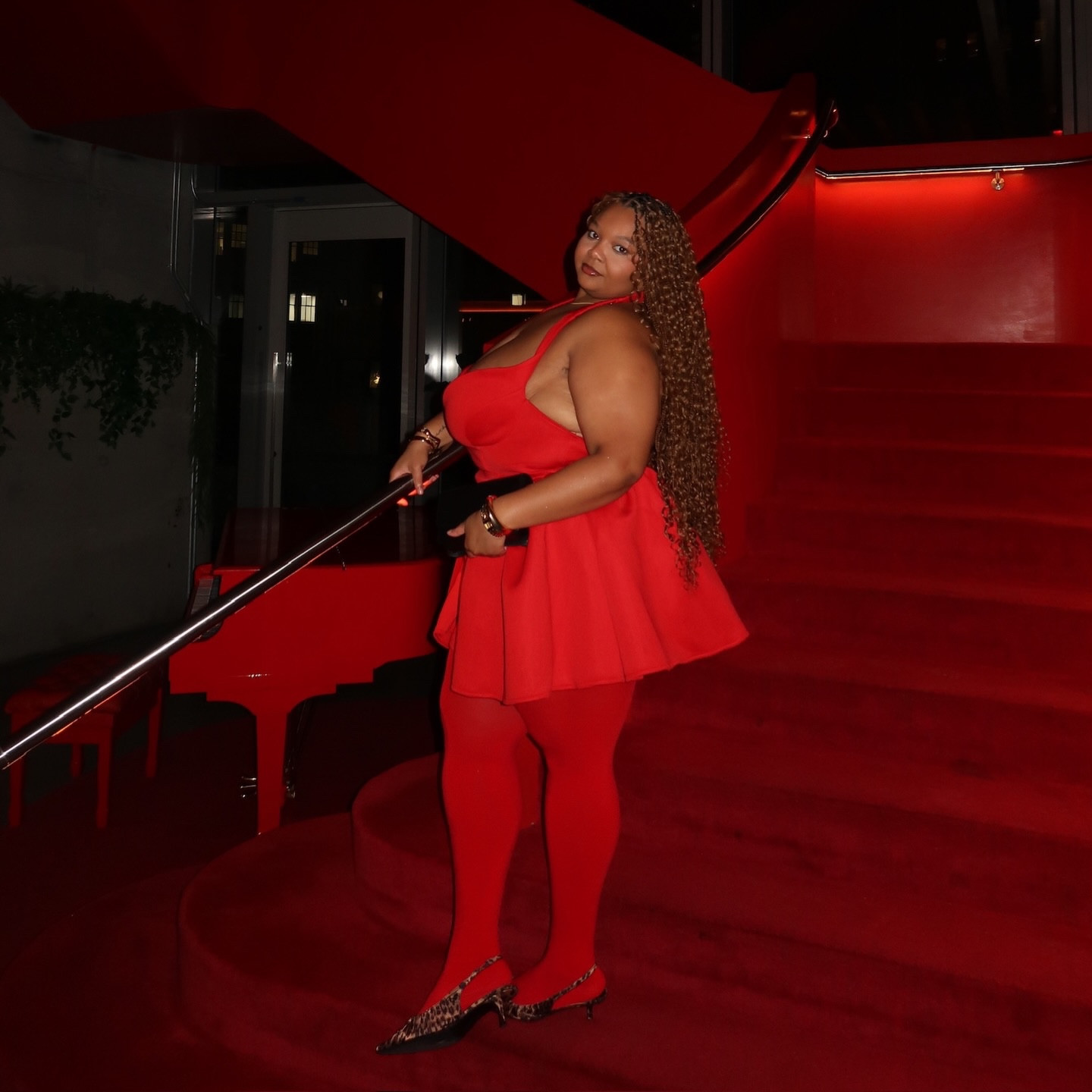 Fashion Nova: Grand Beauty Off Shoulder Mini Dress - Red Size: 3X
