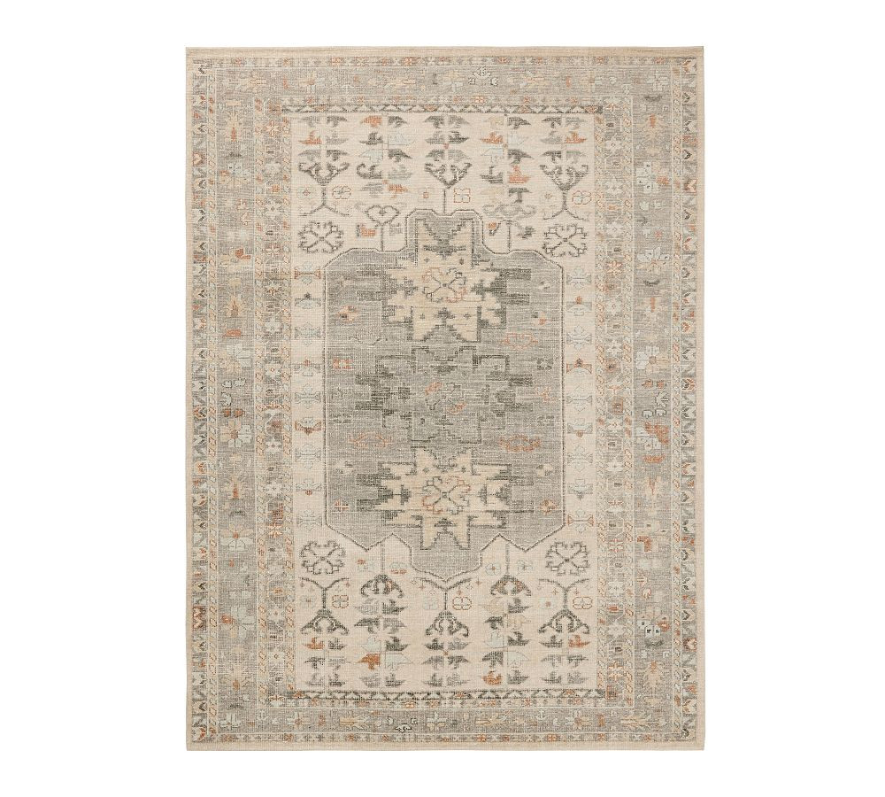 Arlet Hand-Knotted Wool Rug | Pottery Barn (US)