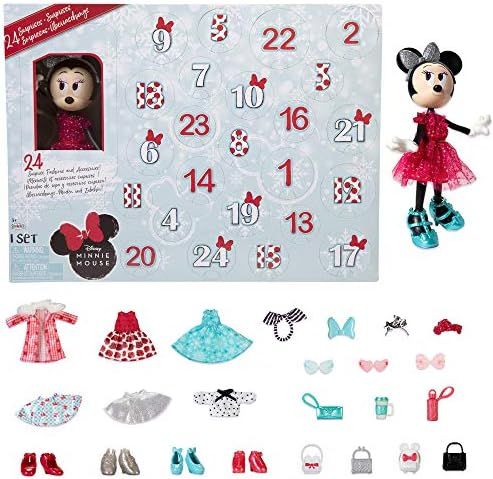 Disney Minnie Mouse Advent Calendar with 24 Day Holiday Theme Surprise Fashions & Accessories [Am... | Amazon (US)