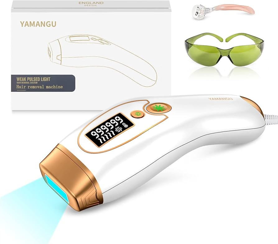 IPL Hair Removal Device for Women and Men, Laser Hair Removal for Women Permanent, Painless Hair ... | Amazon (US)
