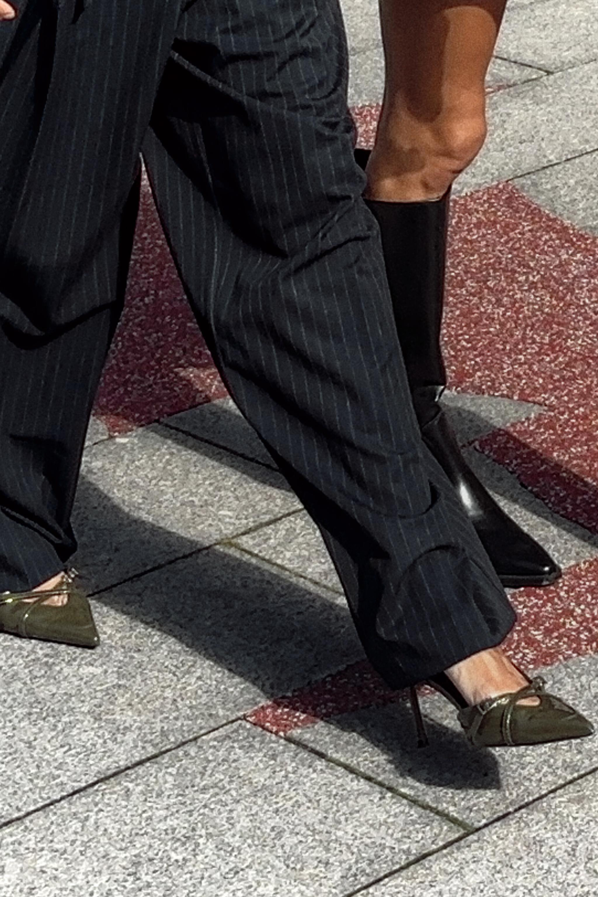 BUCKLED STRAP HEELED SHOES | Zara US