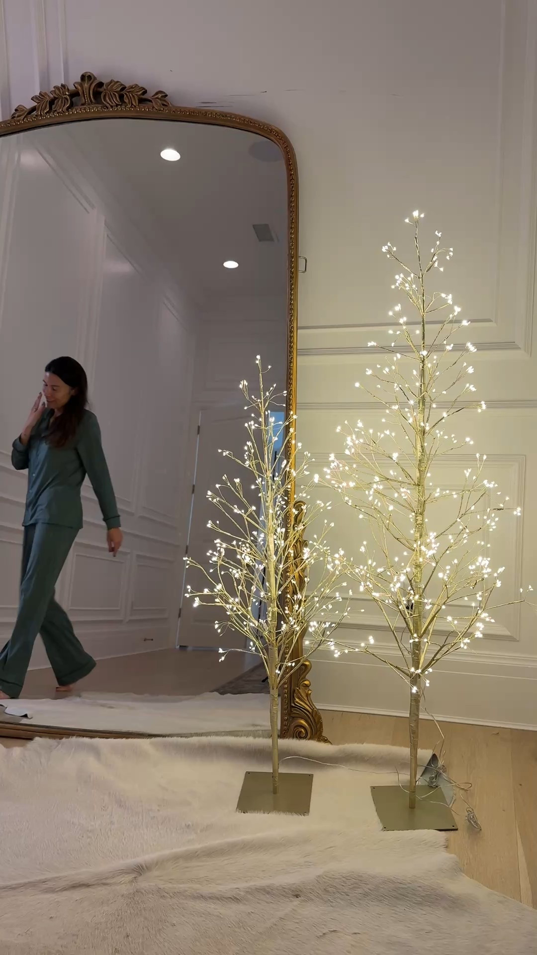 Twinkle Christmas trees for Christmas decor. Selling fast! Comes in 3 sizes I have all 3  

#LTKFindsUnder100 #LTKHoliday #LTKHome