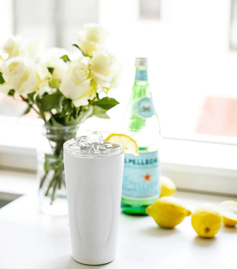 Glass Lined Tumbler | The Original Wine Chiller. Stainless tumblers and drinkware | Vinglace