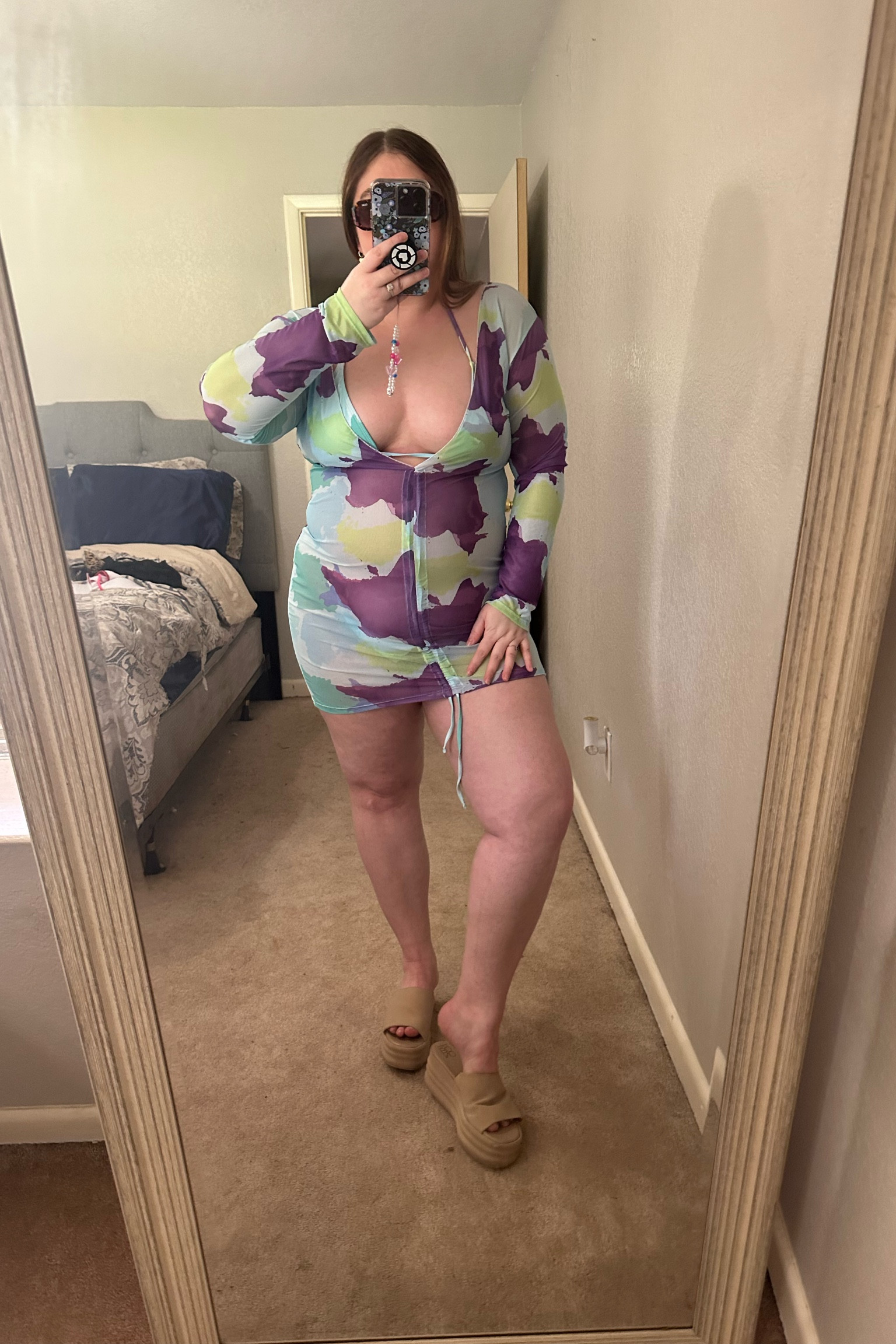 Amazon swim flattering on curvy shapes!
Ordered size XL
Sandals size 8

#LTKswim #LTKtravel #LTKstyletip