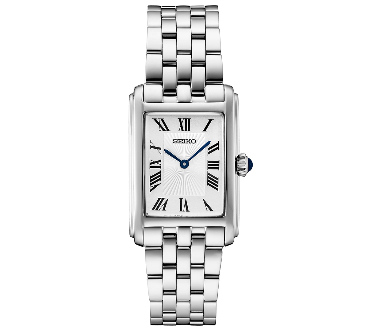 Seiko Women's Essentials Stainless Steel Bracelet Watch 22mm - White | Macy's