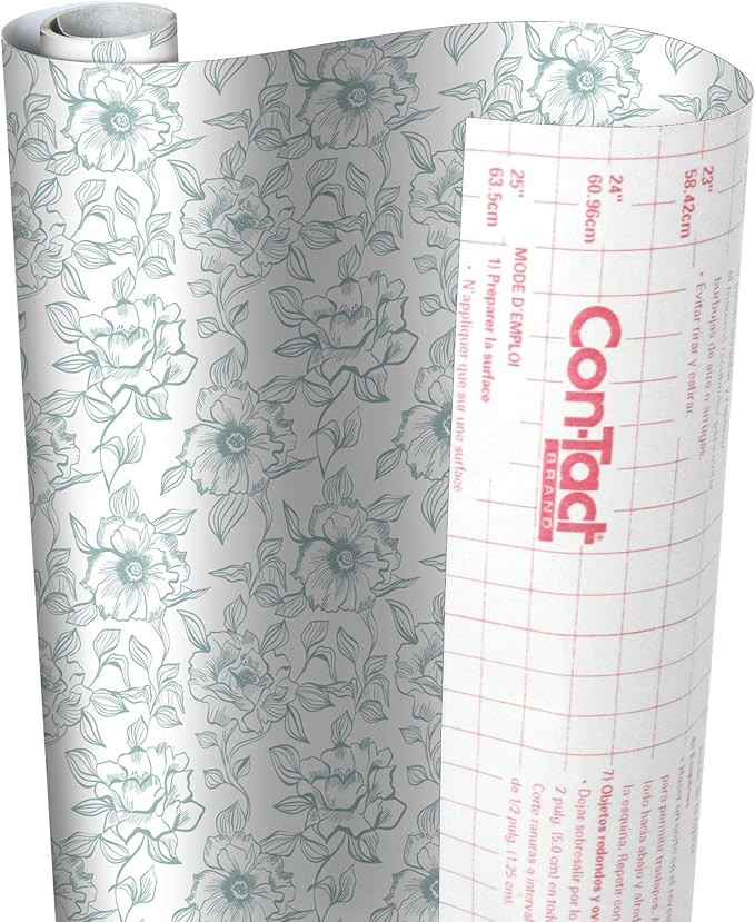 Con-Tact Brand Creative Covering, Self-Adhesive Shelf Liner, Multi-Purpose Vinyl Roll, Easy to Us... | Amazon (US)