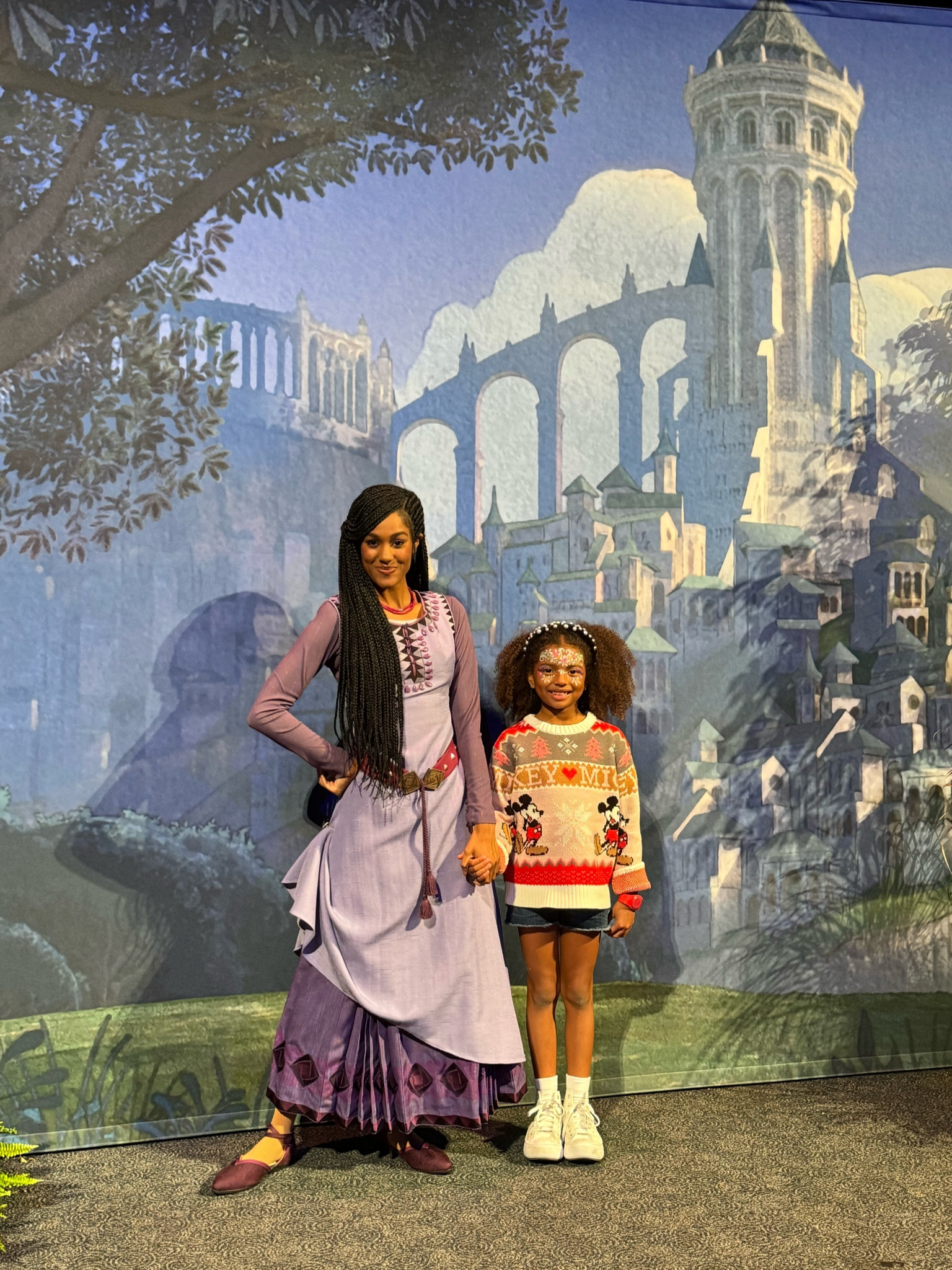 How cute is Gigi and Asha at Epcot!! Gigis sweater is a size 9/10 and she’s 7. It fits a little oversized! 

#LTKfindsunder50 #LTKCyberWeek #LTKGiftGuide