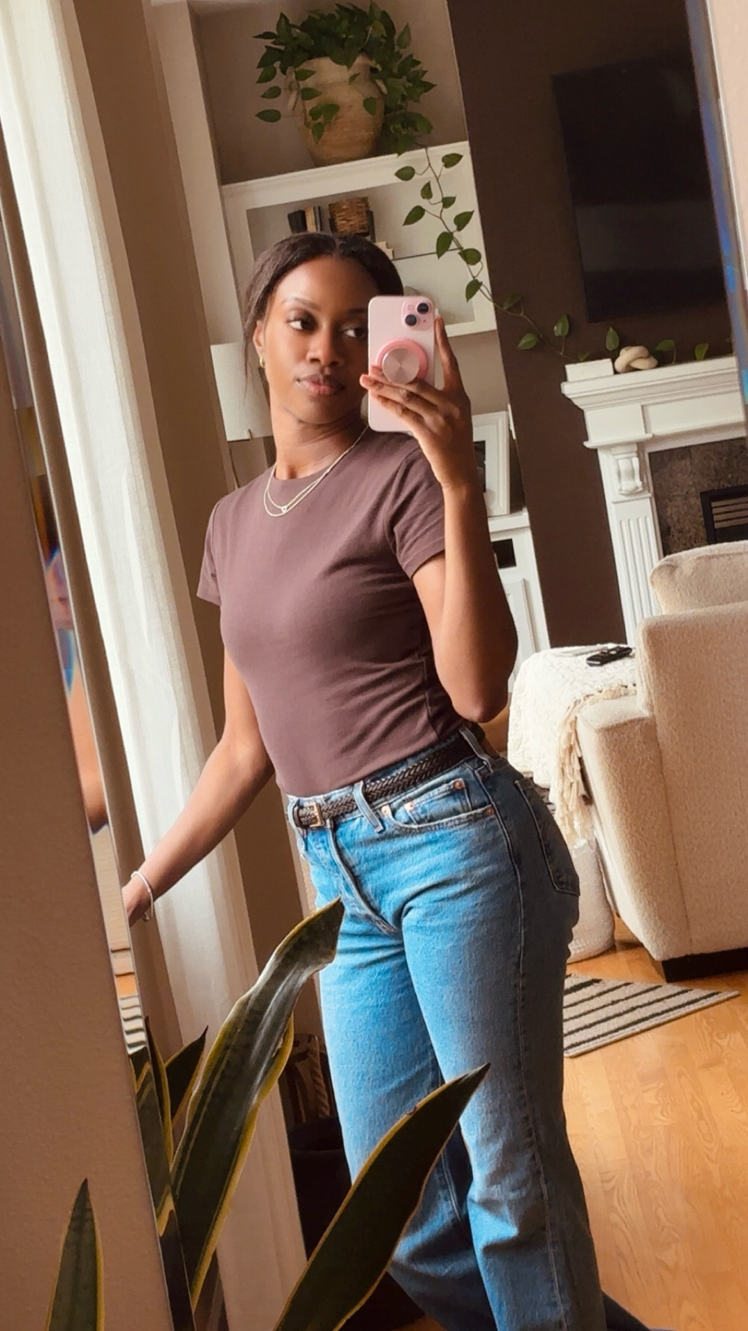 I e been looking for a Reona dupe for so long. I love their signature top but it’s so expensive! I found these and as soon as I tried them on I ordered 4 more colors. They’re 95% cotton which is even better! They’re thick and double lined so you don’t have to wear a bra. The white one I have is not see through at all and o love the snug fit! True to size.