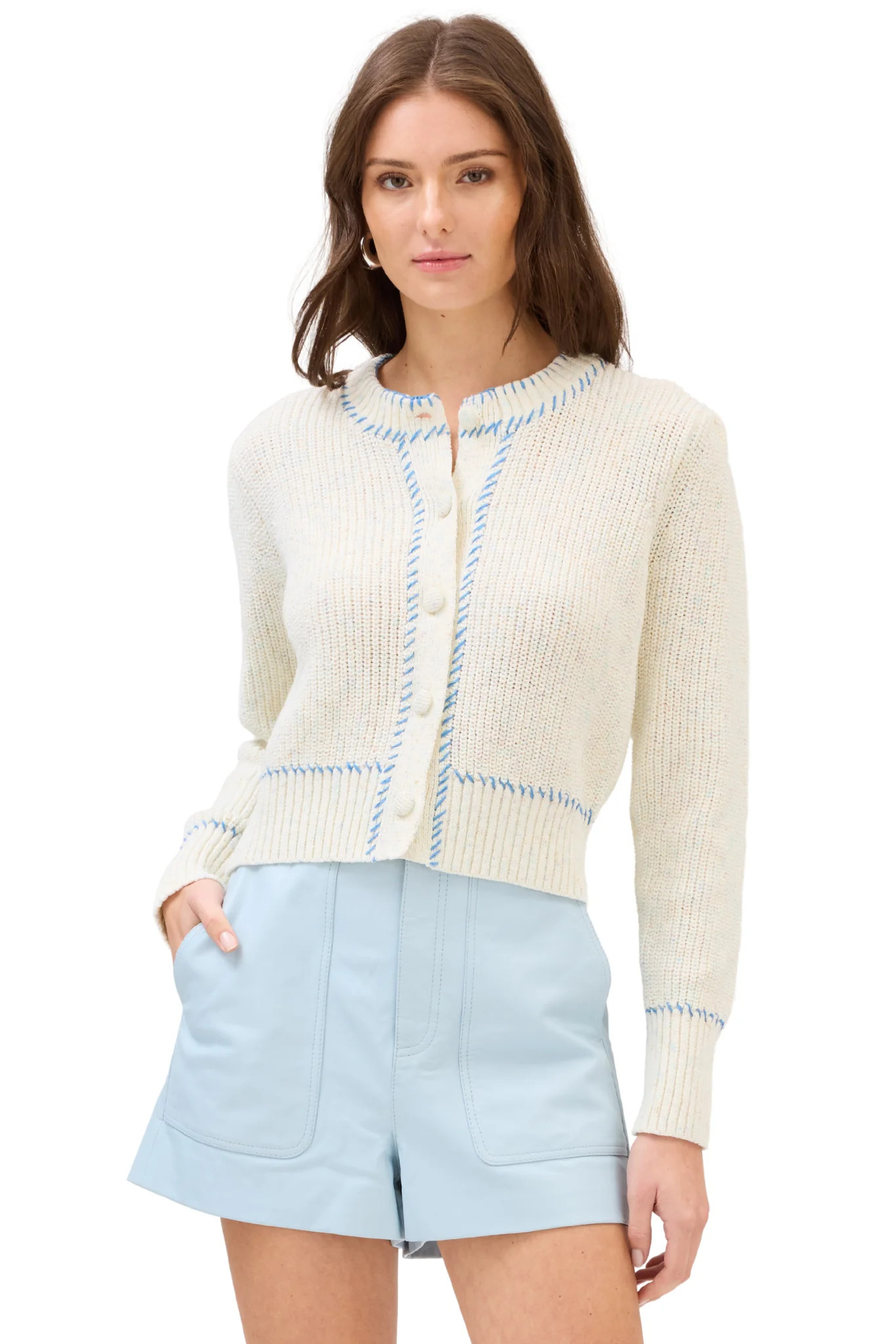 SPACEDYE GIA CARDIGAN | ALLISON New York