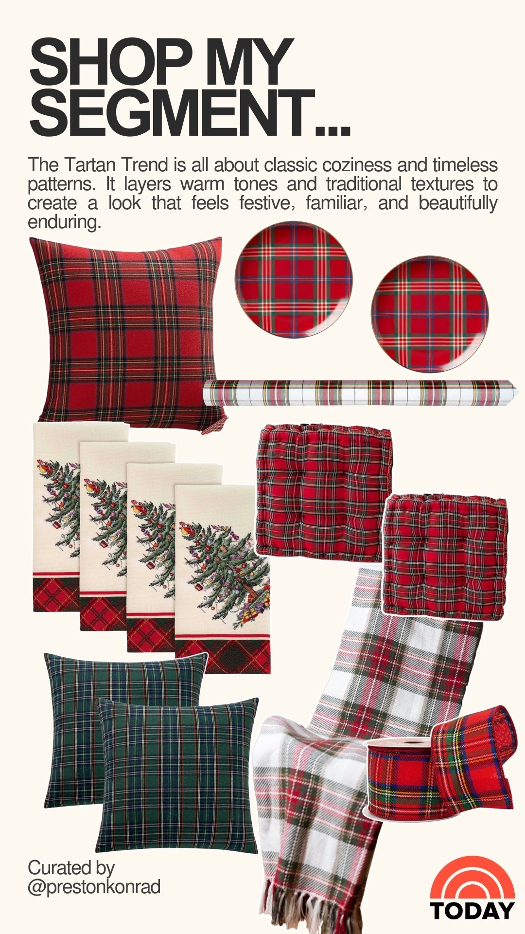 Today on the Today Show I’m talking all about how tartan plaid is trending! It gives your home that nostalgic feeling while still looking so chic!

#LTKHoliday #LTKSeasonal
