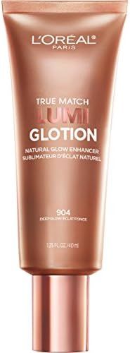L'Oreal Paris Makeup True Match Lumi Glotion Natural Glow Enhancer Lotion, Deep, 1.35 Ounces | Amazon (US)