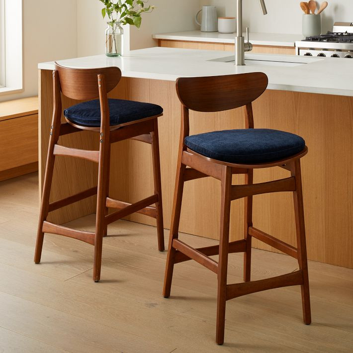 Classic Café Dining Stool Cushion | West Elm (US)