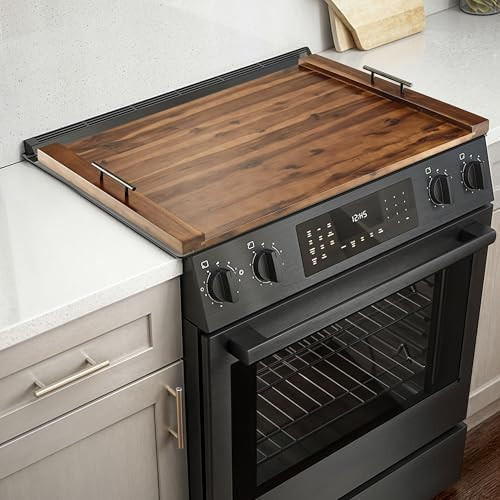 Acacia Stove Top Covers for Electric Stove - Wooden Noodle Board for Gas Stovetop - Stove Top Cov... | Amazon (US)