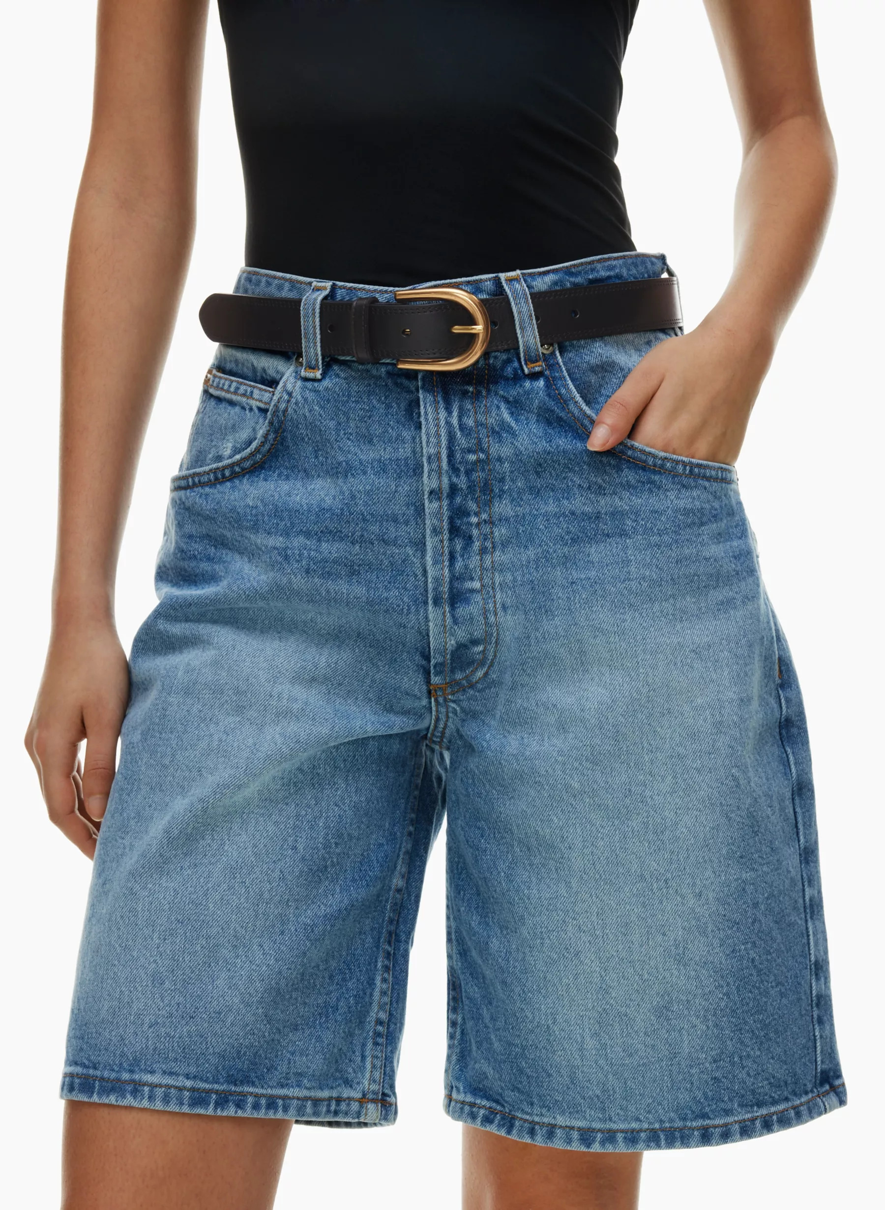 ACCENT LEATHER BELT | Aritzia