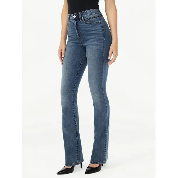 Sofia Jeans Women's Amaya Curvy Bootcut Super High Rise Jeans | Walmart (US)