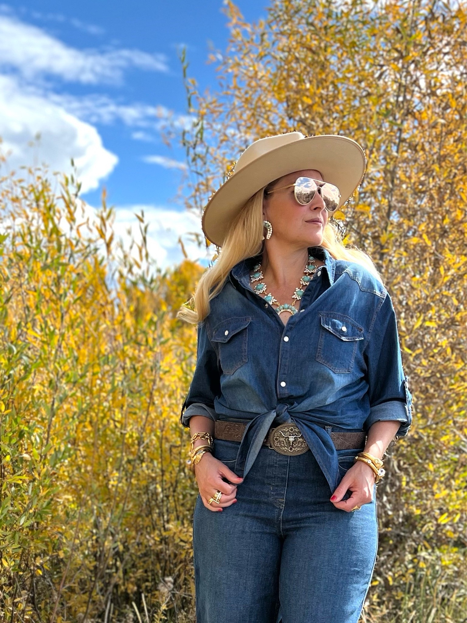Western Outfits Women I Jackson Hole Outfits for Women I Country Concert Outfit

Taylor swift concert outfit ideas I Wyoming rodeo outfit | rave outfits festivals | rodeo outfits for women | Jackson Hole rodeo outfits for women | rodeo outfit | Jackson Hole outfits spring | Wyoming rodeo outfits | all denim outfit | denim on denim outfit | denim on denim | country concert outfit | country concert outfit ideas | country concert outfits | country concert outfit ideas winter | rodeo outfit | rodeo outfit ideas | western glam outfit | rodeo outfits for women | rodeo outfits winter | cowgirl outfit | rodeo outfits | western outfits | western outfits women | country glam outfit | Jackson Hole outfit | Jackson Hole outfits | rodeo outfits for women | Jackson Hole outfits for women | country concert outfit | country concert outfits

Wearing a large in everything.

#LTKSeasonal #LTKOver40 #LTKSaleAlert #LTKTravel #LTKgrwm #LTKootd #LTKMidsize #LTKWorkwear