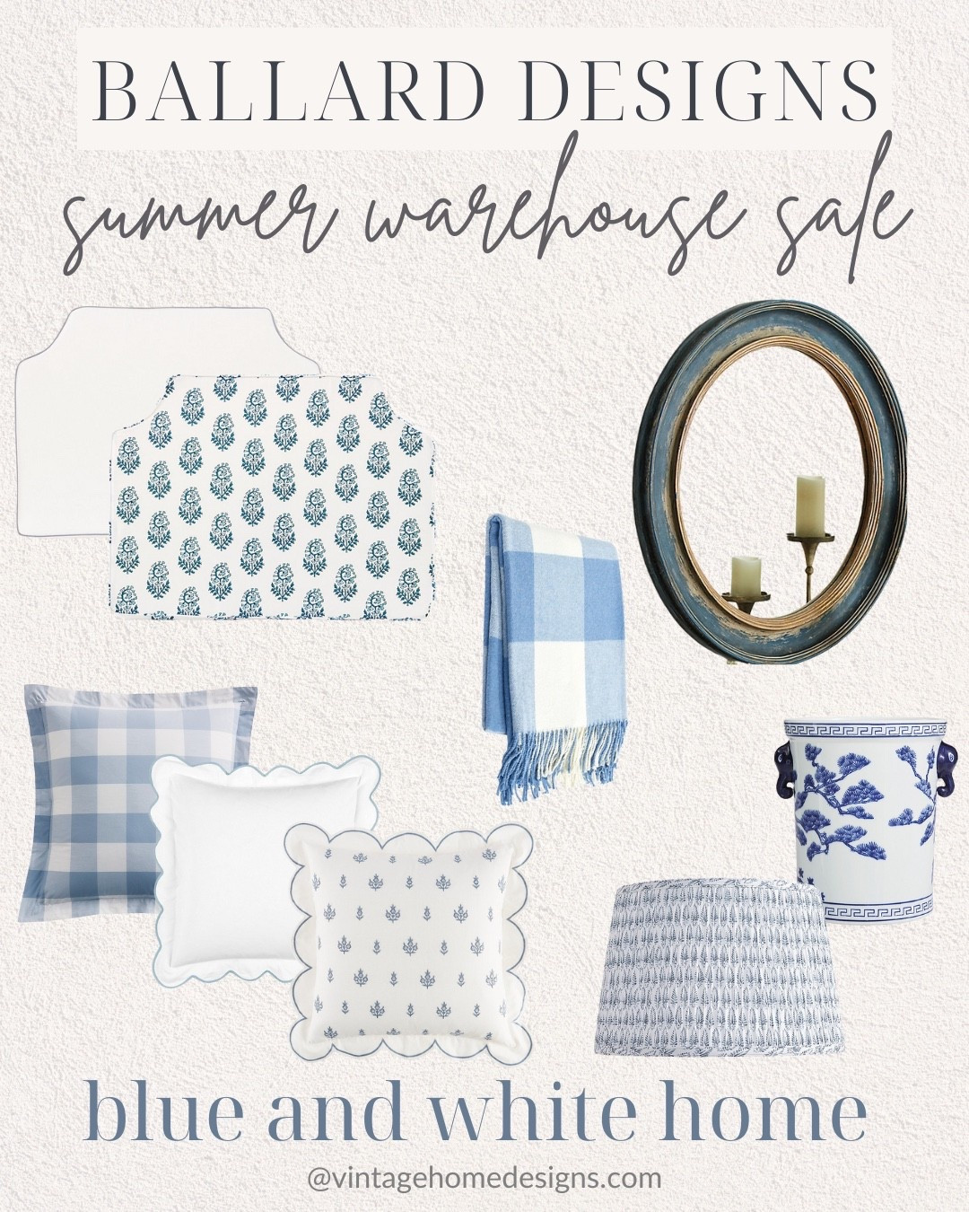 The Ballard Designs Summer Warehouse Sale is going on now.

Everything is 20%-75% off plus free shipping! 

It’s a great time to take advantage of things you’ve had your eye on or get a head start on holiday shopping. 

#LTKSaleAlert #LTKHome #LTKFindsUnder100