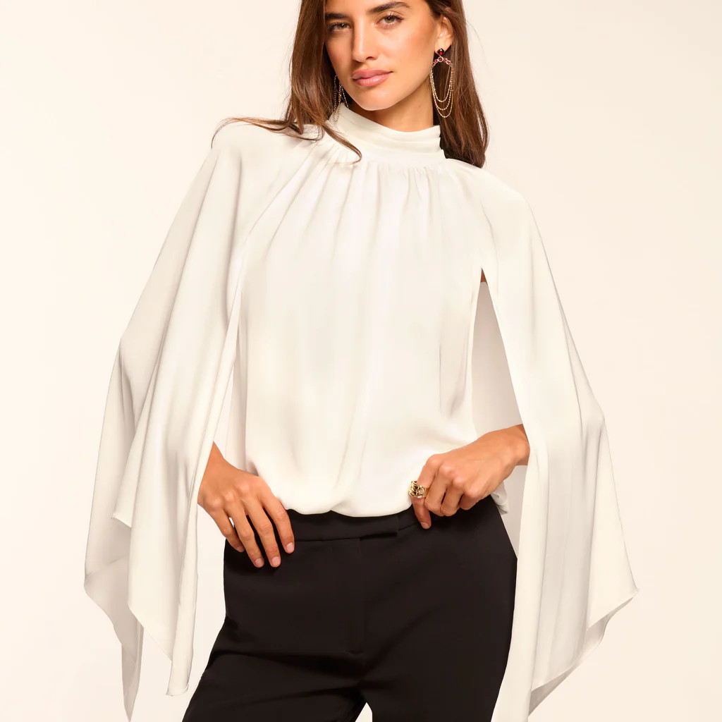 Howard Cape Long Sleeve Top | Ramy Brook