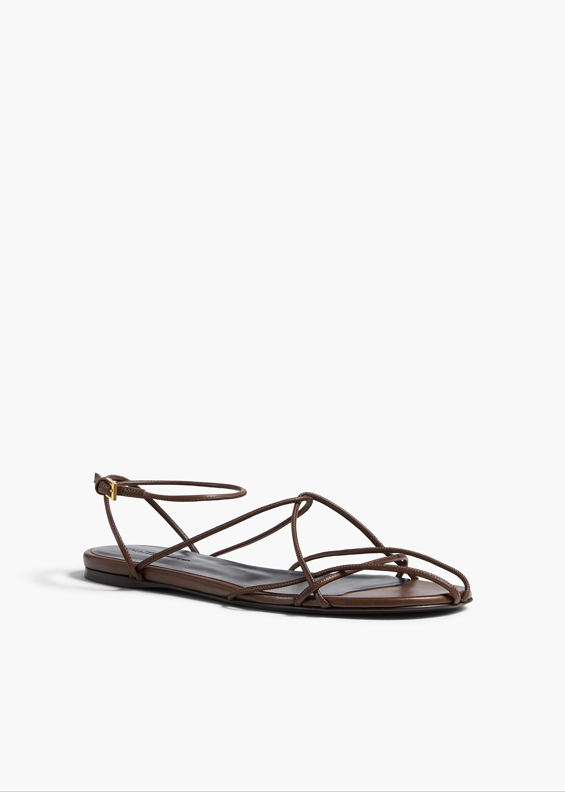 Loulou Flat Sandal | Khaite