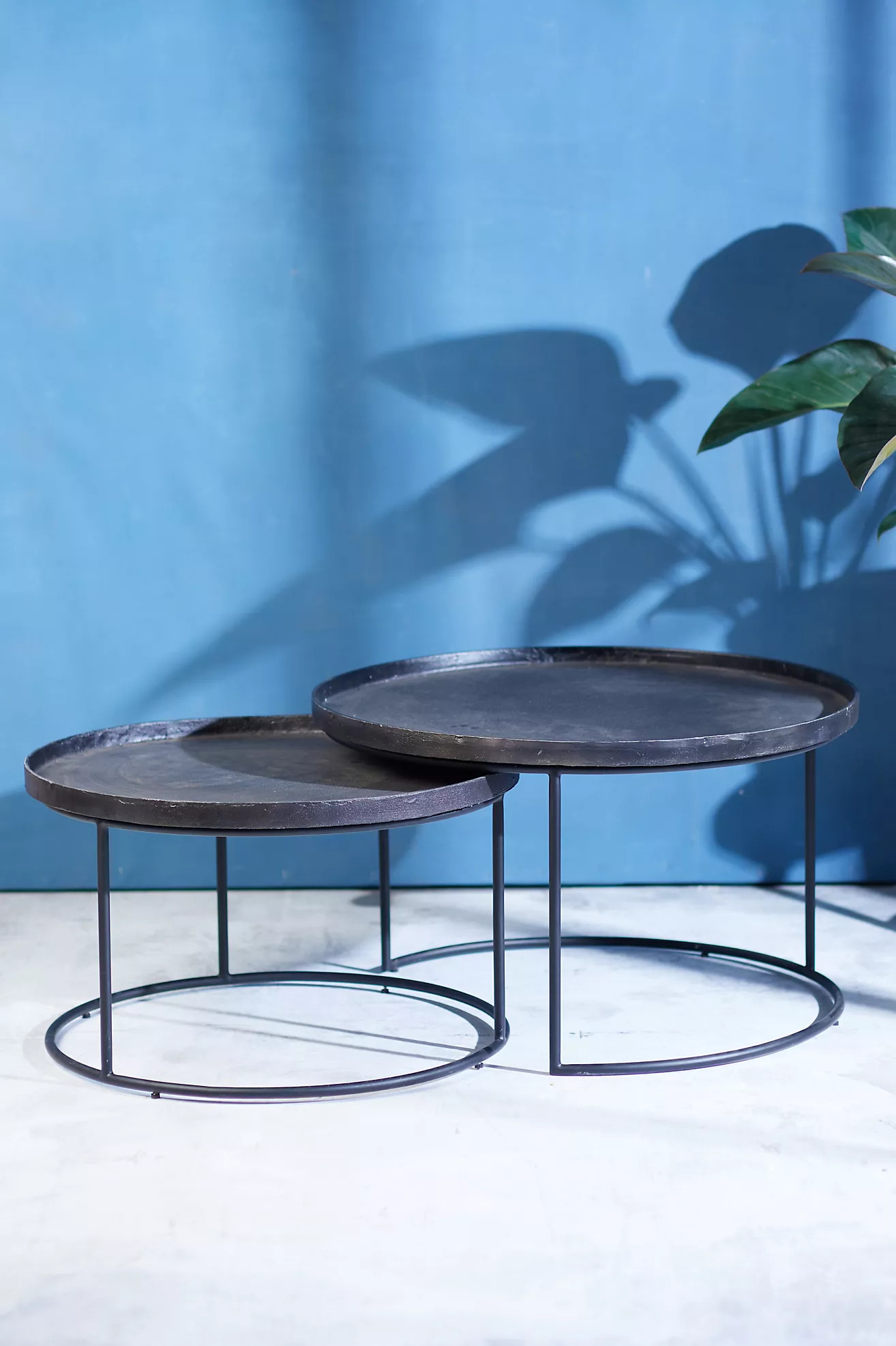 Round Nesting Coffee Tables | Anthropologie (US)