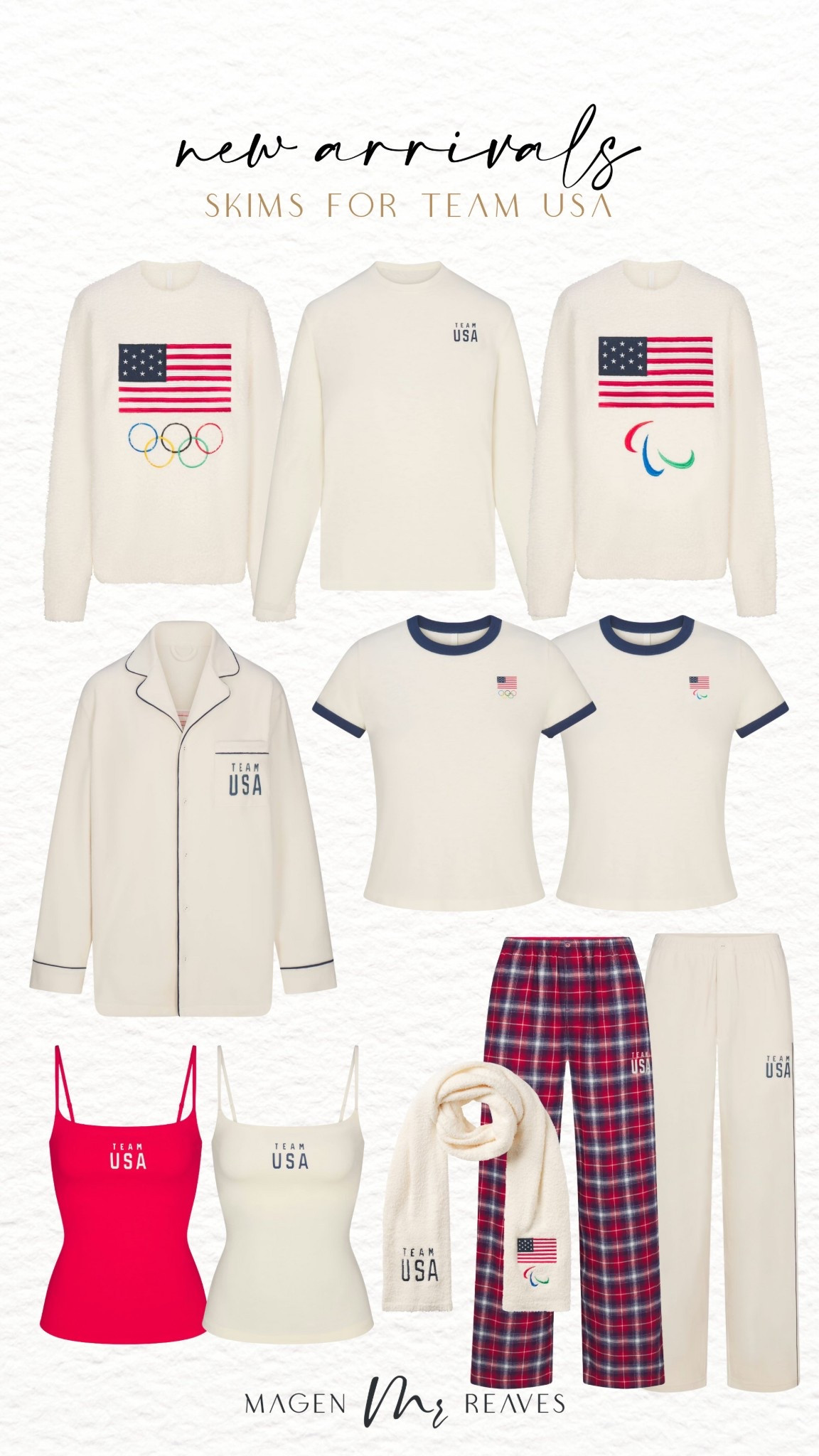 Skins for Team USA collection!!

skims, team usa, Olympics, Paralympics, activewear, pajamas, loungewear