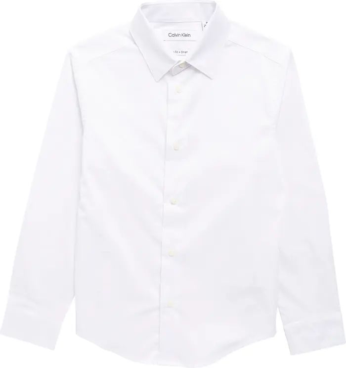 Solid Long Sleeve Slim Fit Shirt | Nordstrom Rack