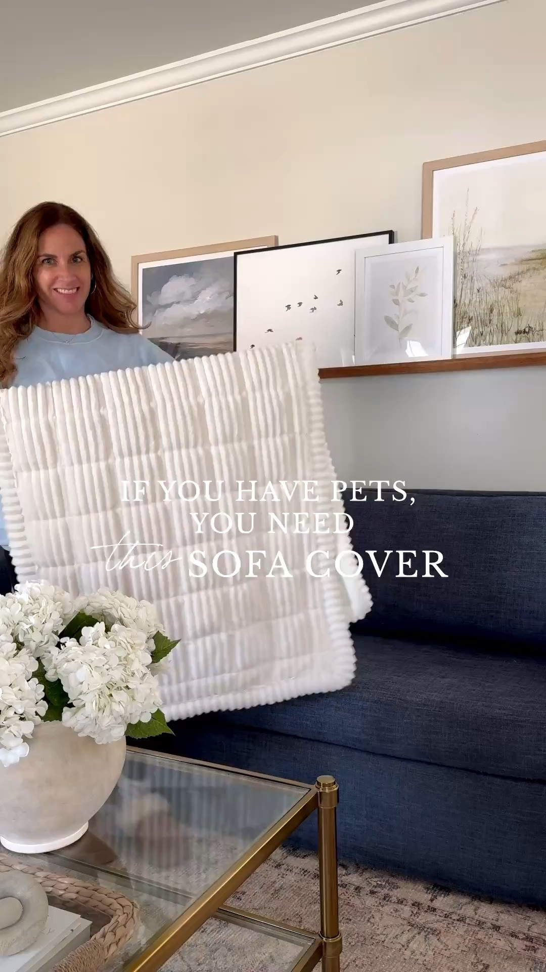 This sofa cover is a game changer if you have pets! 👏🏼🐾 

Coastal living room styled with neutral throw pillows, textured ivory rug, faux florals, and layered sofas for a relaxed high end coastal look.

coastal living room decor,  neutral sofa styling, coffee table florals, light coastal interiors, sherricalnanhome

#LTKHome #LTKSaleAlert