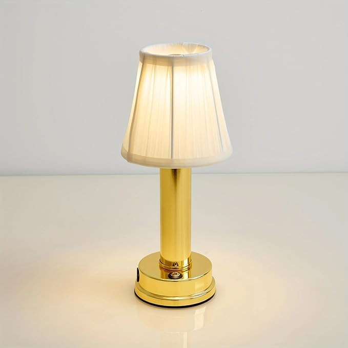 2000mah Battery Cordless Table Lamps 3W LED Table Lamp Dimmable Portable Table Lamp 3 Level Brigh... | Amazon (US)