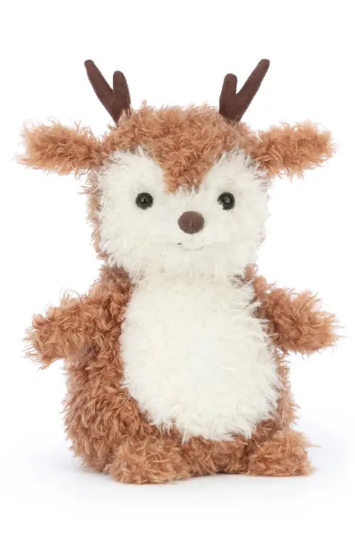 Jellycat Little Reindeer Stuffed Animal in Multi at Nordstrom | Nordstrom