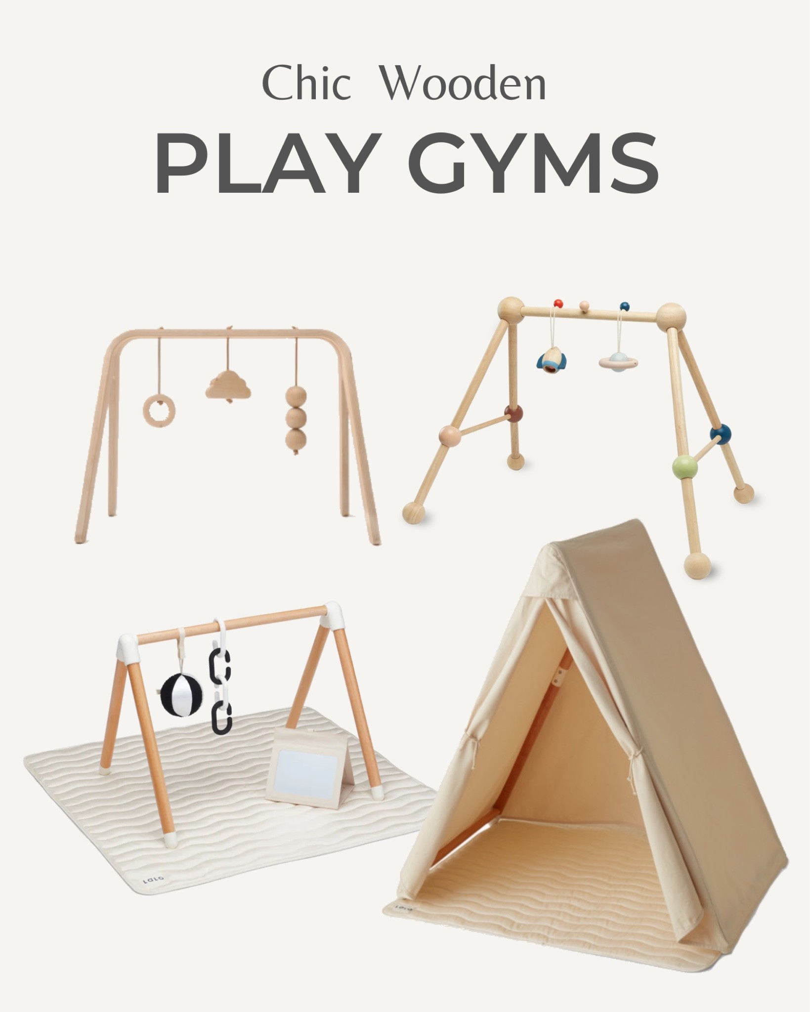 A round up of the cutest wooden play gyms available!

#LTKbaby #LTKfamily #LTKkids