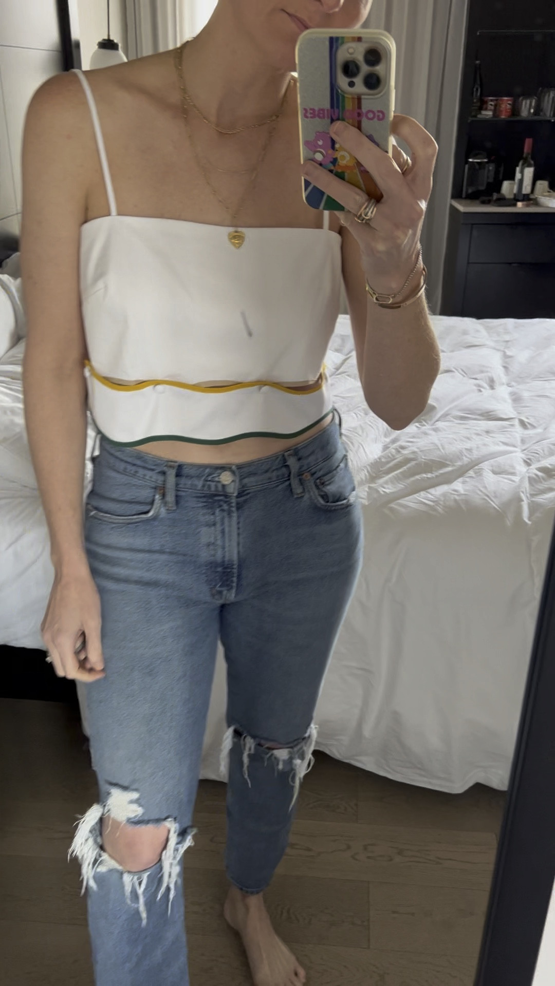 Top is the Nat Note X Dillards.  Love how it’s lines and has adorable details.  Runs TTS and maybe a little generous.  Jeans are Agolde Wilder in Whiplash 


#LTKcurves #LTKFind