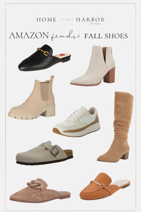 Fall shoes from Amazon: mules, booties, sneakers, clogs 



#LTKshoecrush #LTKSeasonal #LTKFind