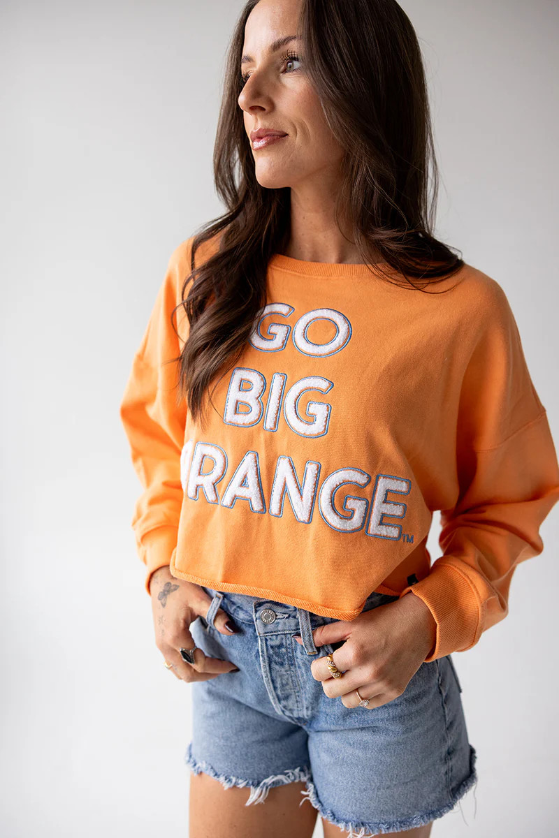 Tennessee Perkins Chenille Cropped Longsleeve | Gameday Social