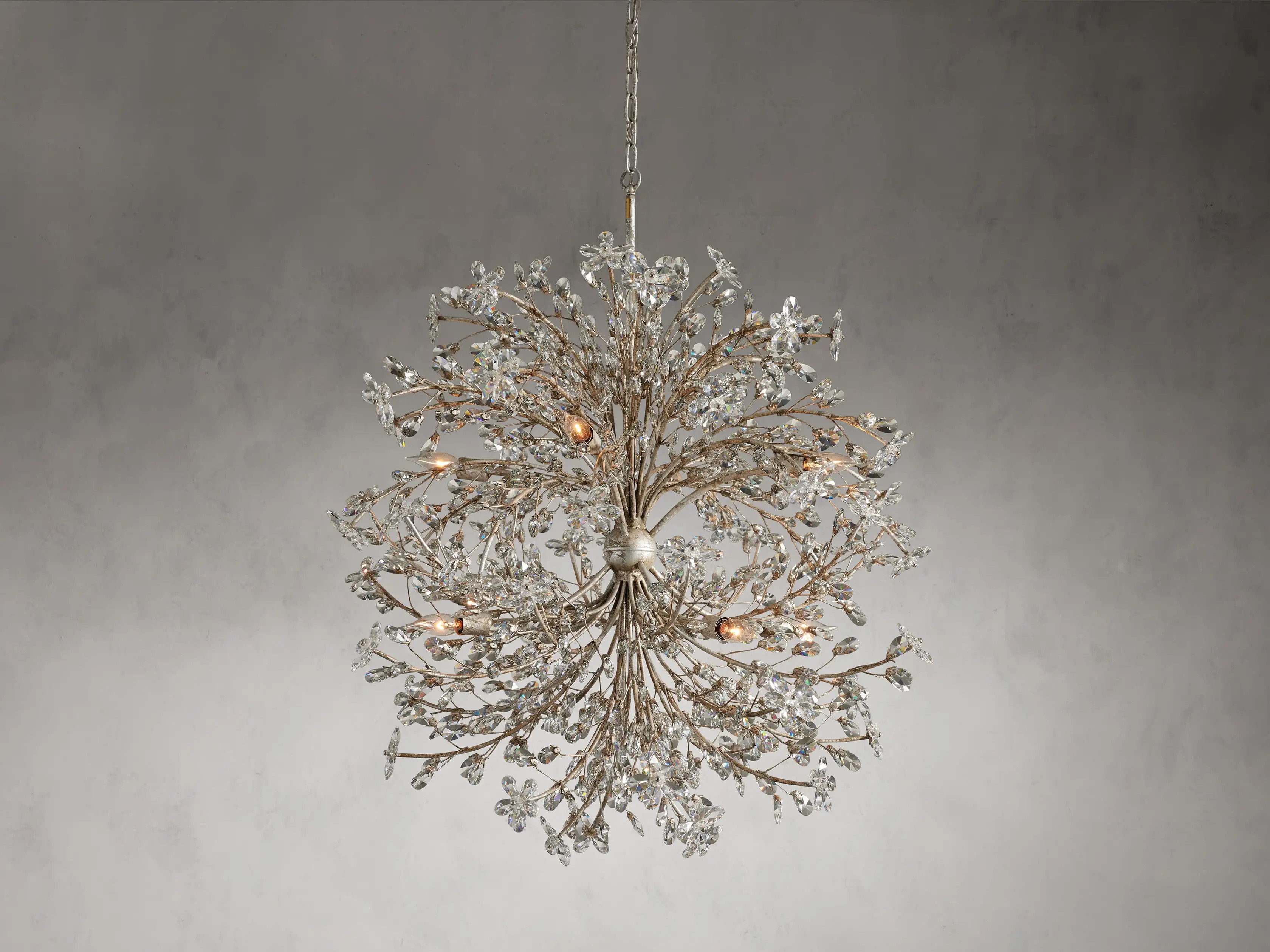 Fiore 8 Light Round Chandelier | Arhaus