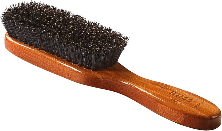 Bass Brushes | Shine & Condition Hair Brush  |  100% Premium Natural Bristle SOFT  |  Pure B... | Amazon (US)