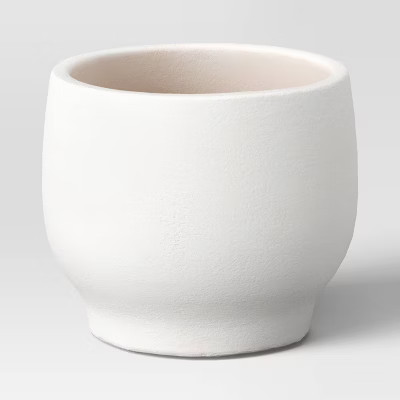 Small Ceramic Planter Off White - Threshold™ | Target