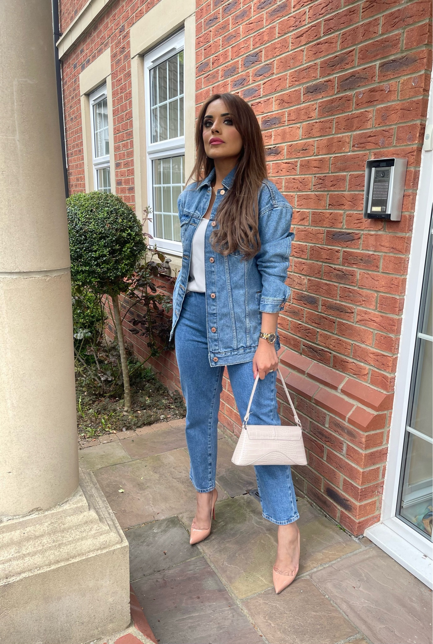 Double denim
💙

#LTKstyletip #LTKitbag #LTKfit