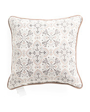 22x22 Outdoor Water Color Tile Pillow | Throw Pillows | Marshalls | Marshalls