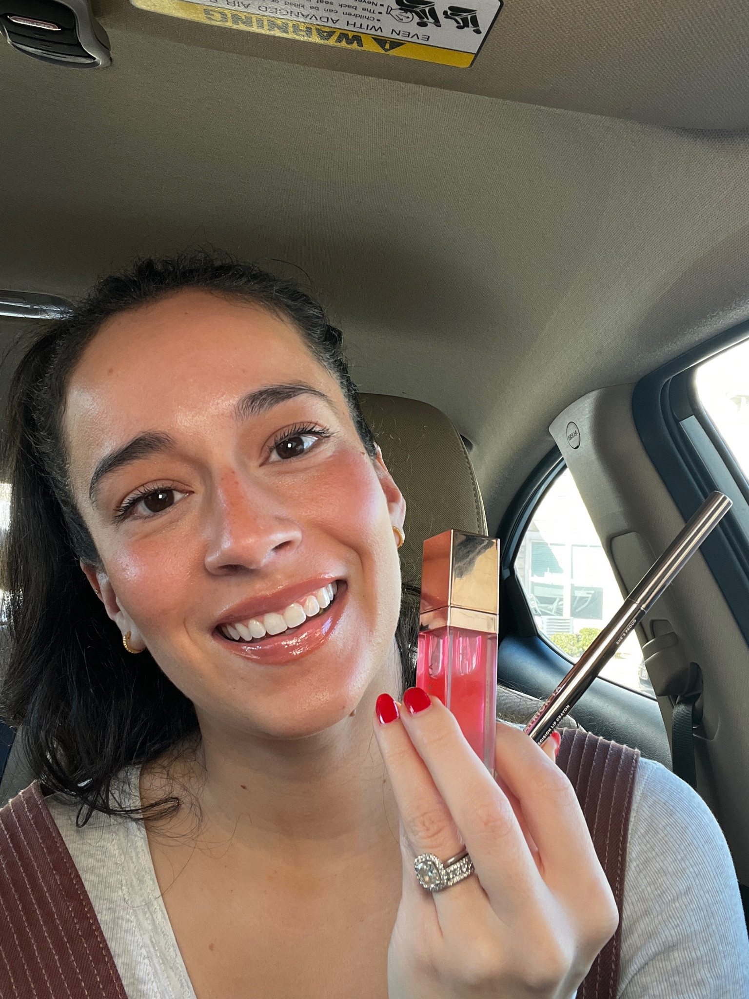 Pencil: she’s proud
Gloss: full syringe

#LTKBeauty #LTKStyleTip #LTKFindsUnder50