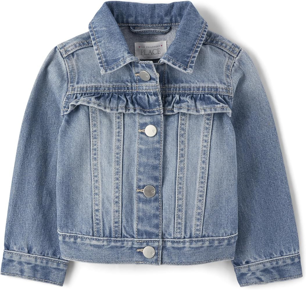 The Children's Place Baby Toddler Girl Denim Jacket | Amazon (US)