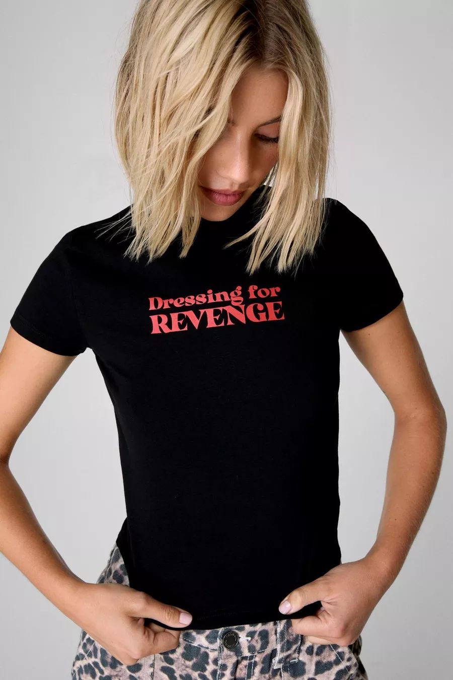 Dressing For Revenge Graphic Baby T-shirt | Nasty Gal US