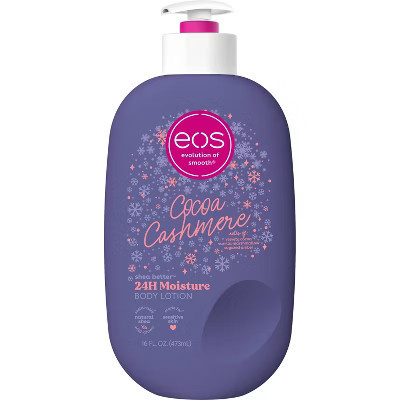 eos Holiday Body Lotion - Cocoa Cashmere - 16 fl oz | Target
