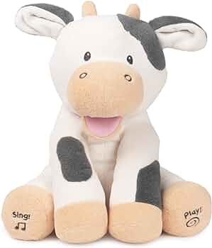 Baby GUND Buttermilk the Cow Animated Plush, Singing Stuffed Animal Sensory Toy, Sings Old MacDon... | Amazon (US)