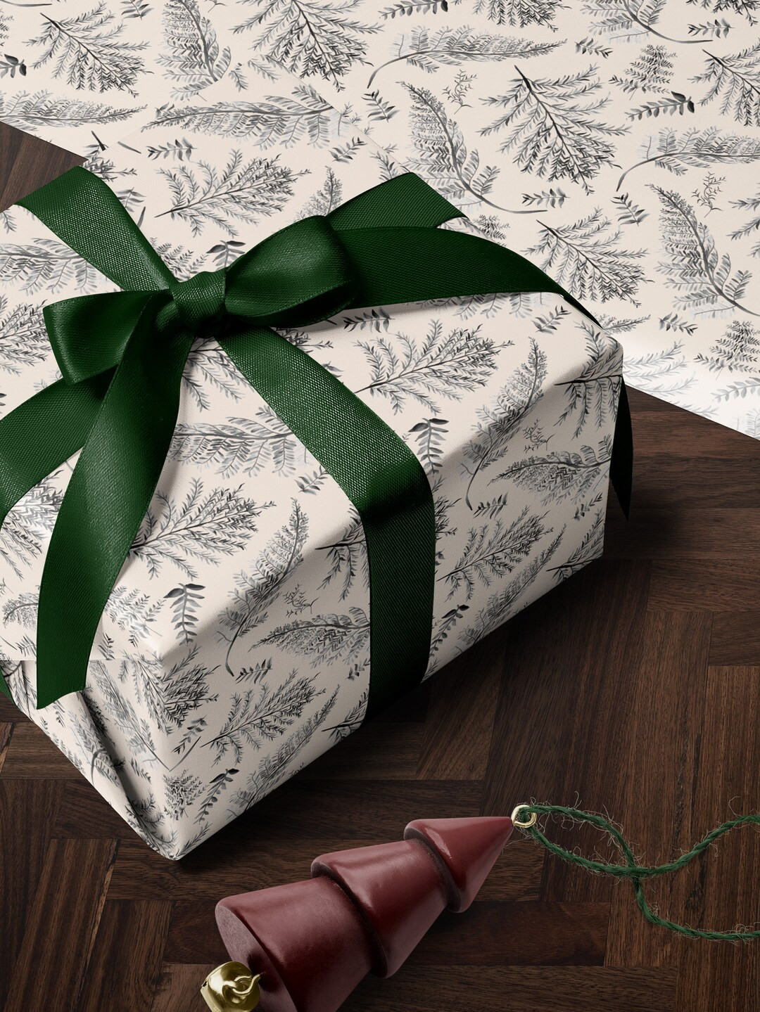 Classic Christmas Wrapping Paper Holiday Gift Wrap Christmas - Etsy | Etsy (US)