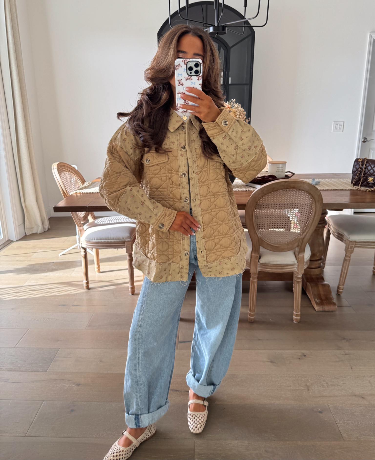 Cozy meets charming — tan quilted texture with floral details for the perfect fall button-down 🍂🌸

#LTKStyleTip #LTKSeasonal #LTKHalloween