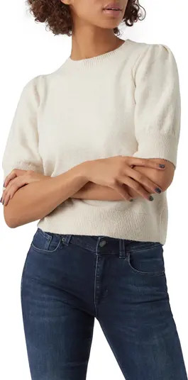 VERO MODA Doffy Puff Elbow Sleeve Sweater | Nordstrom | Nordstrom