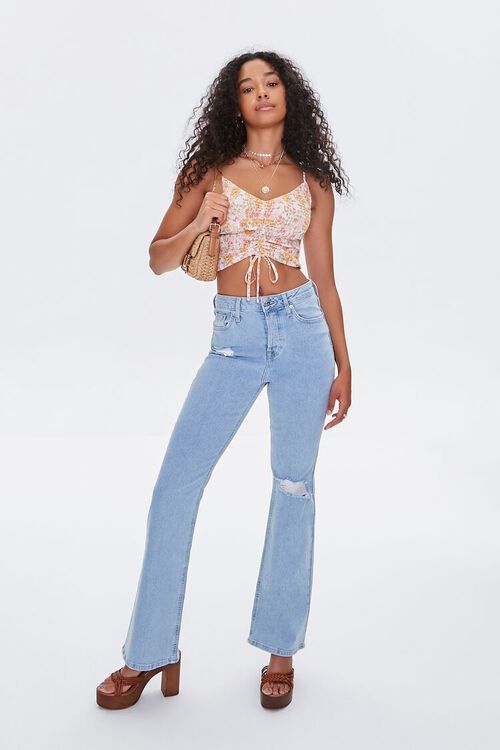 Distressed Flare Jeans | Forever 21 (US)
