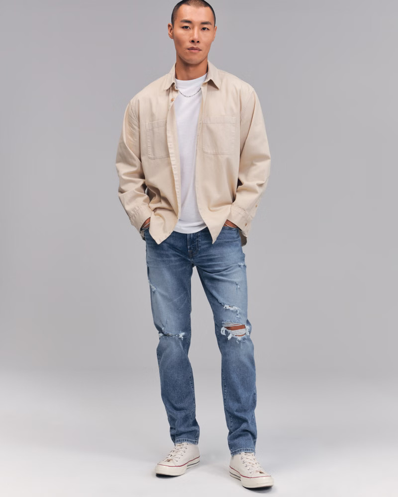 Men's Athletic Skinny Jeans | Men's New Arrivals | Abercrombie.com | Abercrombie & Fitch (US)