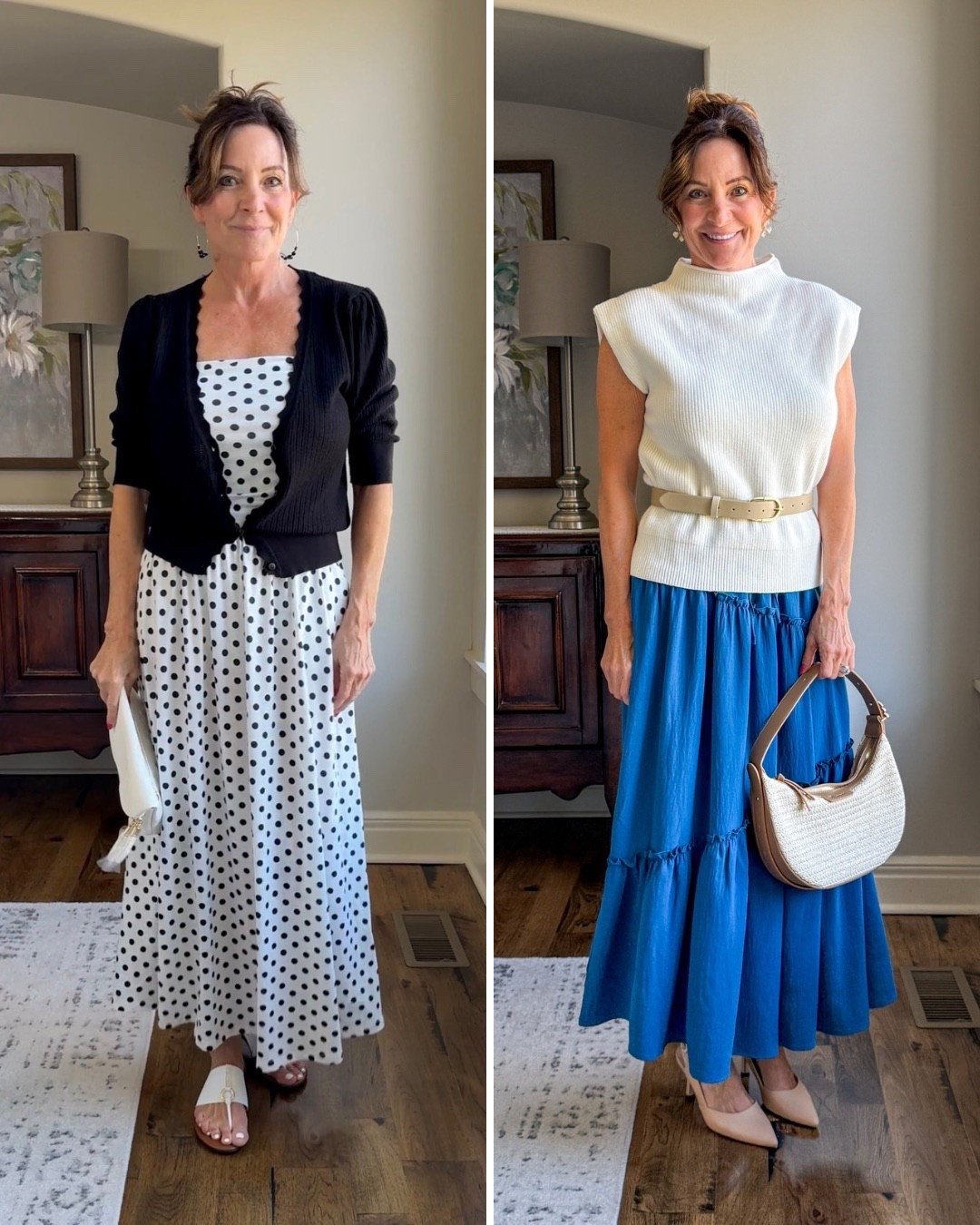 Dress or Skirt? Two Ways I Keep It Comfortable and Put Together

I used to think I needed a dress to feel pulled together… but honestly, I reach for both depending on the day. Same idea, same level of comfort—just different ways to wear it. I love having options like this without overthinking it.

#AmazonFashion #StyleOver50 #OutfitInspo #WardrobeEssentials #springoutfits