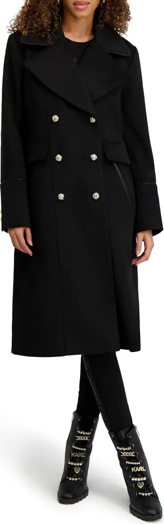 Double Breasted Wool Blend Coat | Nordstrom